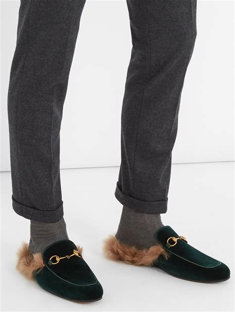 gucci loafers bestellen|gucci fur loafers men.